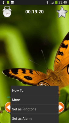 Capture d'écran de l'application Sons de la nature : relaxation - #4