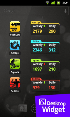 Capture d'écran de l'application Squats Workout - #5