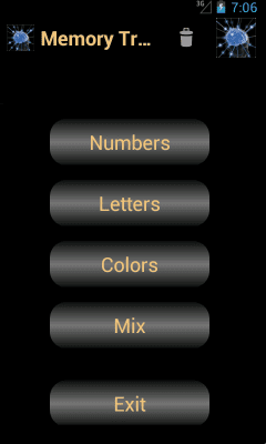 Capture d'écran de l'application Entraînement de la mémoire par GRuV - #4