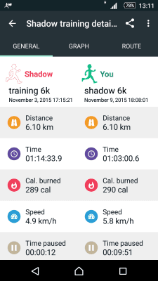 Capture d'écran de l'application WalkMate - #3
