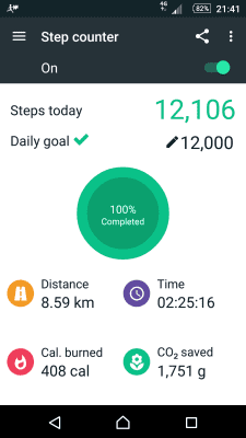Capture d'écran de l'application WalkMate - #4