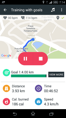 Capture d'écran de l'application WalkMate - #6