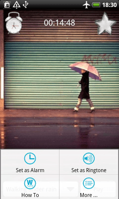 Capture d'écran de l'application Rain Sounds Relax & Sleep - #4