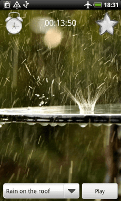 Capture d'écran de l'application Rain Sounds Relax & Sleep - #5