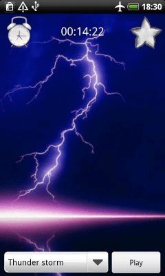 Capture d'écran de l'application Rain Sounds Relax & Sleep - #7