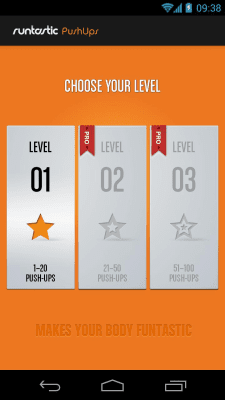 Capture d'écran de l'application Runtastic Push-Ups Push-Ups - #6