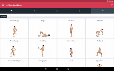 Capture d'écran de l'application Runtastic Leg Trainer Jambes - #9