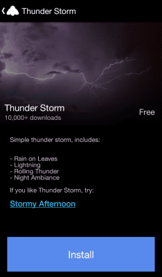 Capture d'écran de l'application Ambio - Sons du sommeil - #4