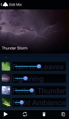Capture d'écran de l'application Ambio - Sons du sommeil - #5