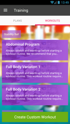 Capture d'écran de l'application Fit 360 Fitness & Bodybuilding - #2