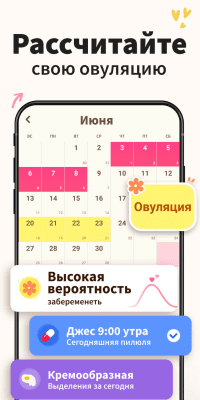 Capture d'écran de l'application Calendrier des femmes - #3