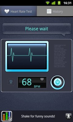 Capture d'écran de l'application Heart Rate Tester - #2