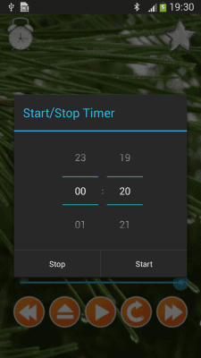 Capture d'écran de l'application Le bruit de la pluie - #3
