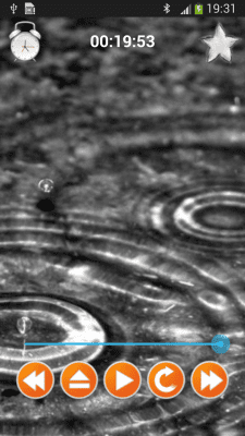 Capture d'écran de l'application Le bruit de la pluie - #4