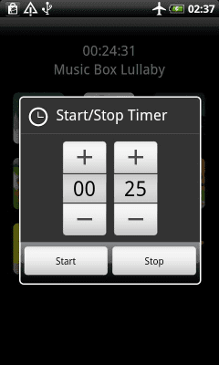 Capture d'écran de l'application Sounds for Baby Sleep Music - #3