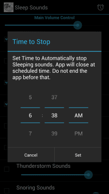 Capture d'écran de l'application Sleep Sounds - #2