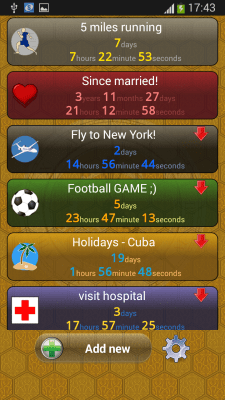 Capture d'écran de l'application Multiline Date Chronometer - #4