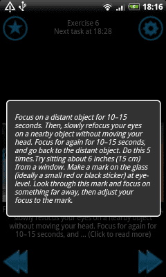 Capture d'écran de l'application Entraîneur oculaire - #3