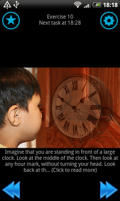 Capture d'écran de l'application Entraîneur oculaire - #7