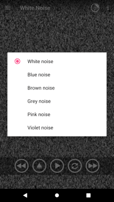 Capture d'écran de l'application Bruit blanc: relaxation et sommeil - #2