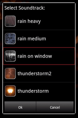 Capture d'écran de l'application Rain Sounds for Sleep - #2