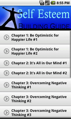 Capture d'écran de l'application Self Esteem Building Guide - #1