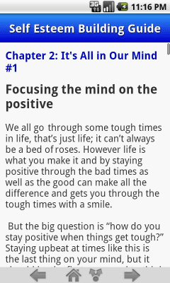 Capture d'écran de l'application Self Esteem Building Guide - #2