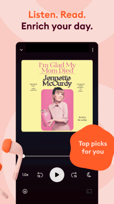Capture d'écran de l'application Storytel - Livres audio sur abonnement - #3