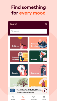 Capture d'écran de l'application Storytel - Livres audio sur abonnement - #5