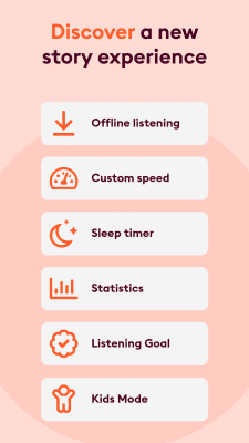 Capture d'écran de l'application Storytel - Livres audio sur abonnement - #6