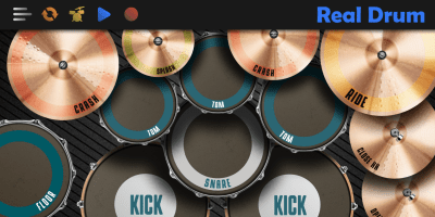 Capture d'écran de l'application Real Drum - #6