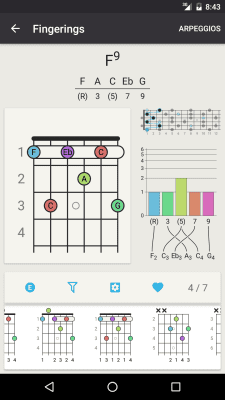 Capture d'écran de l'application Chord! Free (Guitar Chords) - #1