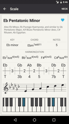 Capture d'écran de l'application Chord! Free (Guitar Chords) - #2