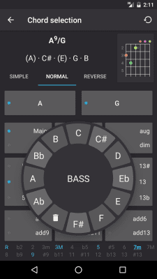 Capture d'écran de l'application Chord! Free (Guitar Chords) - #5
