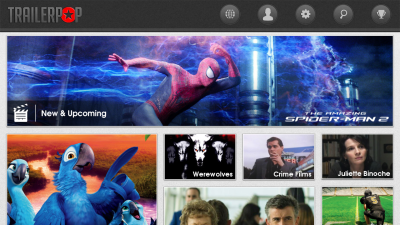 Capture d'écran de l'application Trailerpop - #1