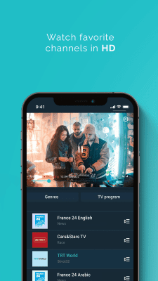 Capture d'écran de l'application SWEET.TV - #5