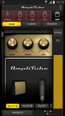 Capture d'écran de l'application AmpliTube Free/SamsungProAudio - #1