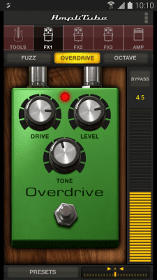 Capture d'écran de l'application AmpliTube Free/SamsungProAudio - #3