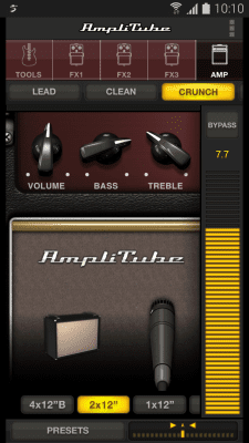 Capture d'écran de l'application AmpliTube Free/SamsungProAudio - #5