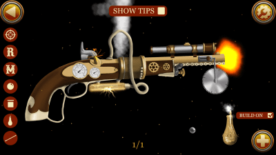 Capture d'écran de l'application Simulateur d'armes Steampunk - #6