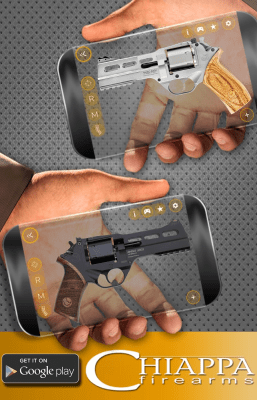 Capture d'écran de l'application Simulateur de revolver Chiappa Rhino - #6
