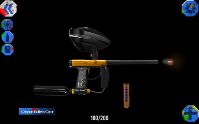 Capture d'écran de l'application Simulateur d'armes de paintball eWeapons - #5