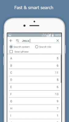 Capture d'écran de l'application Bible Verses - #3