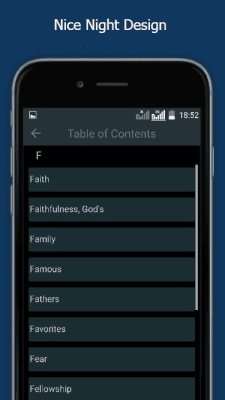Capture d'écran de l'application Bible Verses - #5