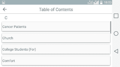 Capture d'écran de l'application Bible Verses - #10