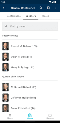 Capture d'écran de l'application Bibliothèque évangélique - #5
