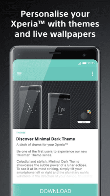 Capture d'écran de l'application Xperia LOUNGE - #5