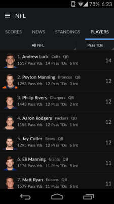 Capture d'écran de l'application Sportacular - #6