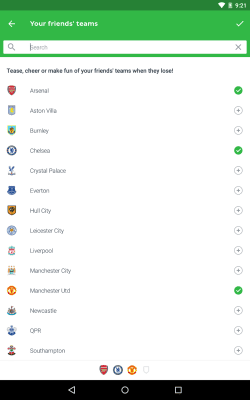 Capture d'écran de l'application Tackl pour Messenger - #11