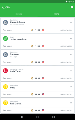 Capture d'écran de l'application Tackl pour Messenger - #12